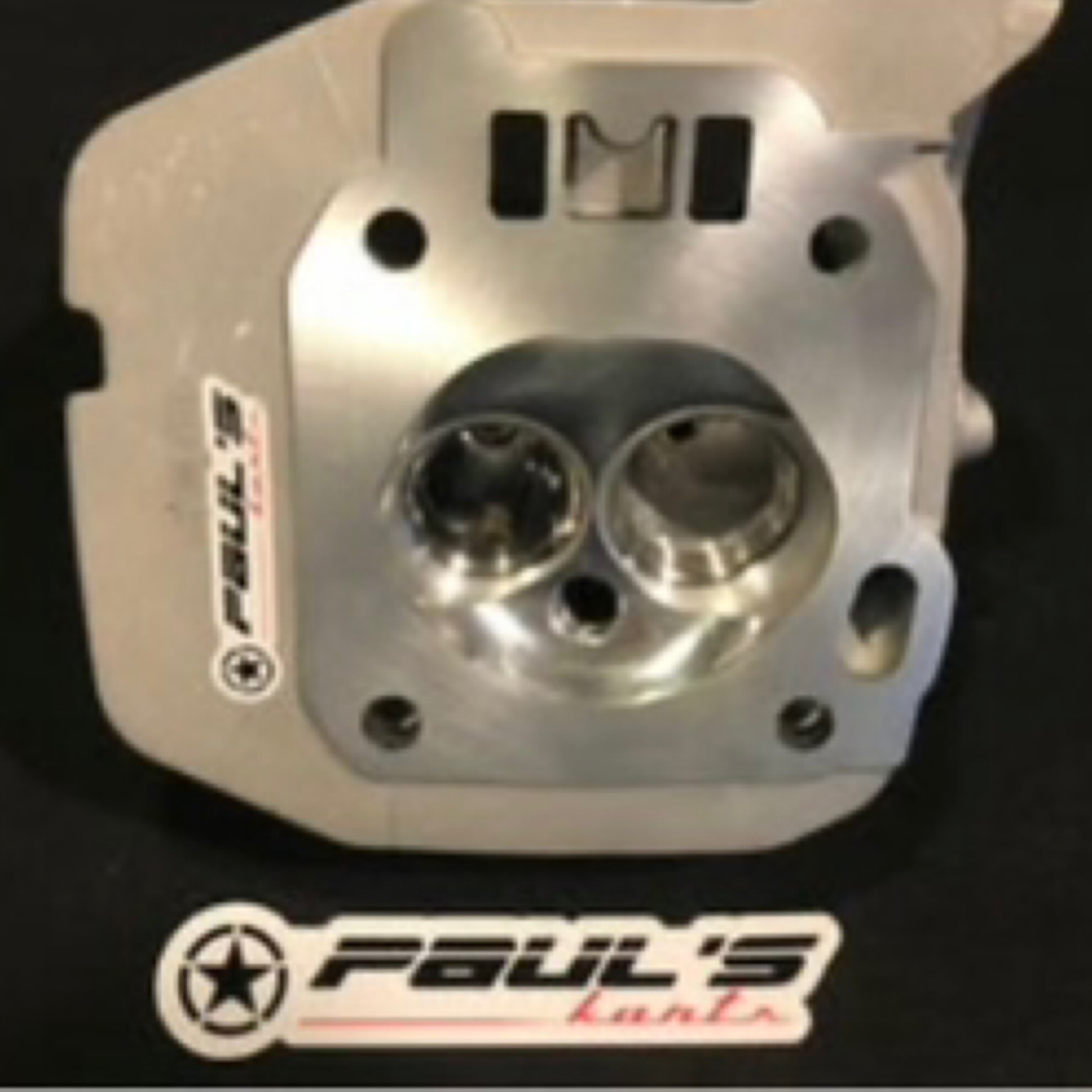 管理No.(230) スカルピエロ ジャックバルク ？ HONDA GX390 / PREDATOR 420 CYLINDER HEAD **BIG VALVE 38/34 SEATS