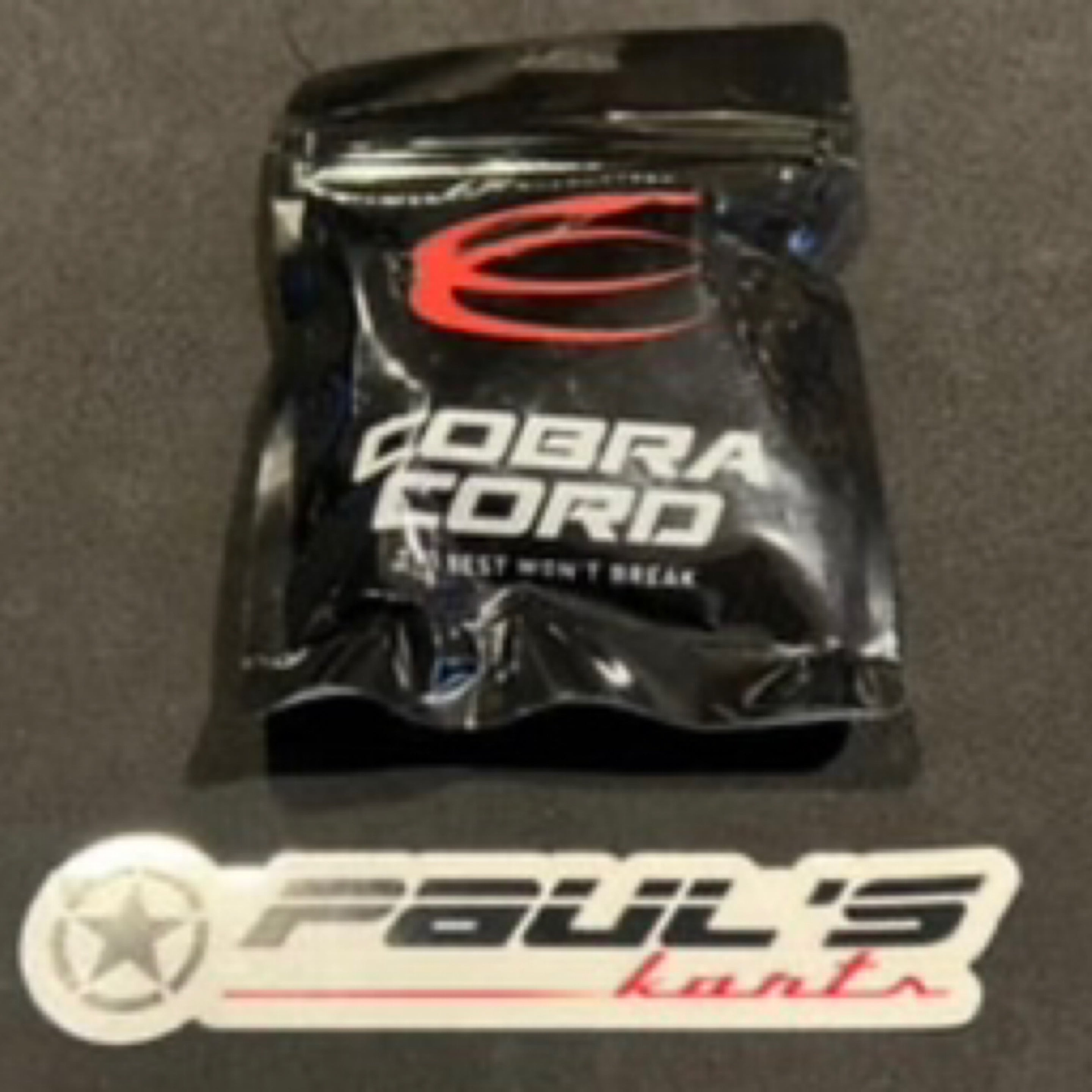 Pull cord (BLACK) cord unbreakable lifetime guarantee (sold each ...